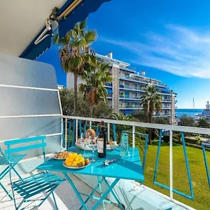 Apartment Franck Pilatte - Beautiful Sea View - Near The Port, Nice