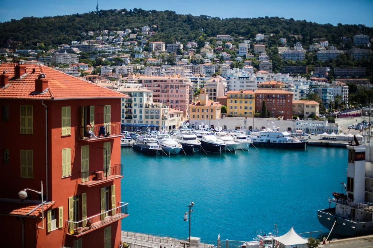 Aparthotel Riviera - Amazing 1 Bedroom Ac- Port Nice - Guynemer Sea View